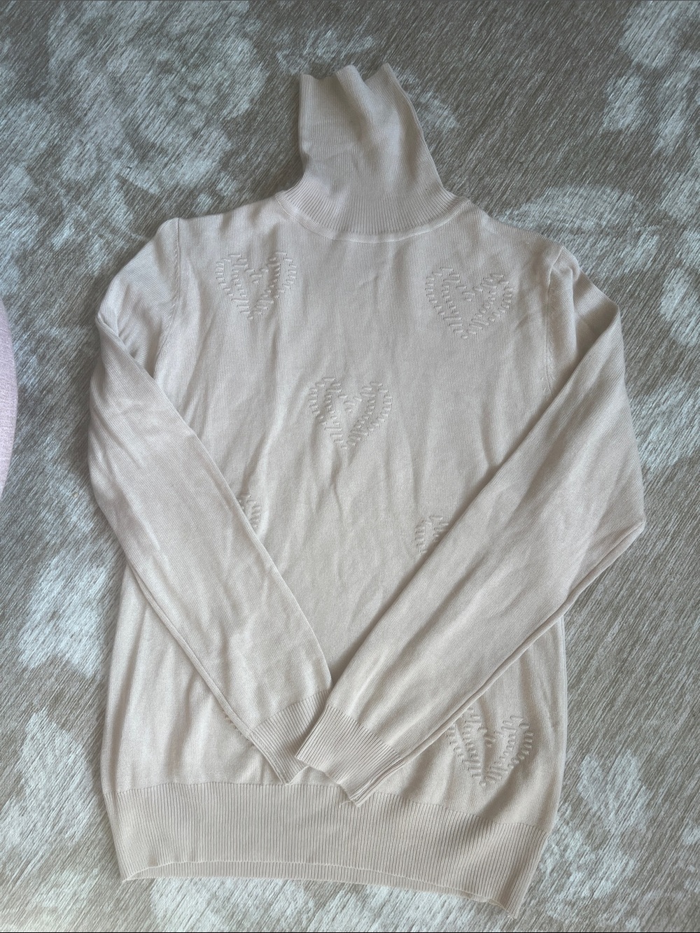 Select Trend Heart Turtleneck Sweater